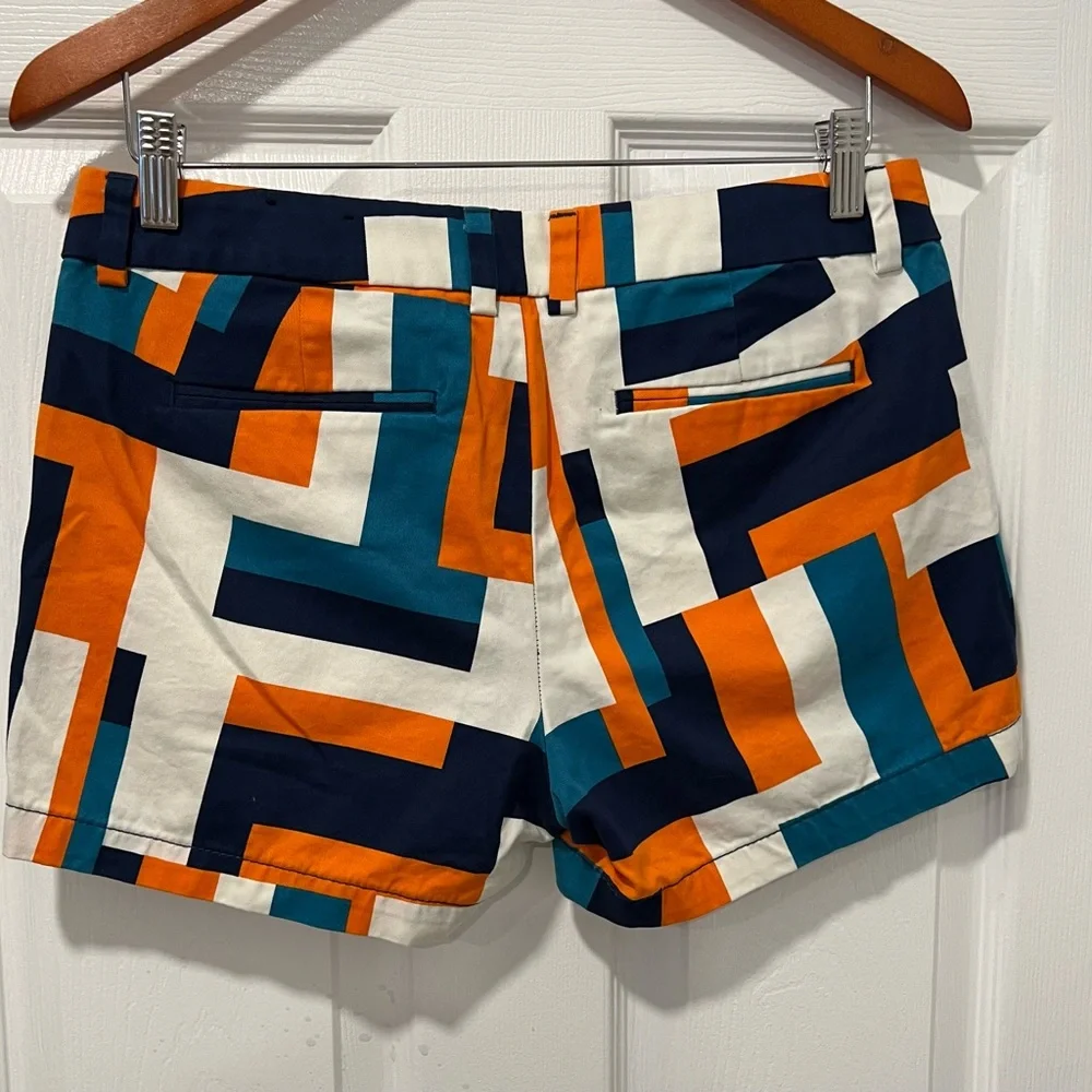 Stylus Women’s Mid Rise Size 6 Colorful Shorts 100% Cotton Summer Outdoor